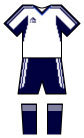 Tottenham Hotspur 2001-02 Home Kit