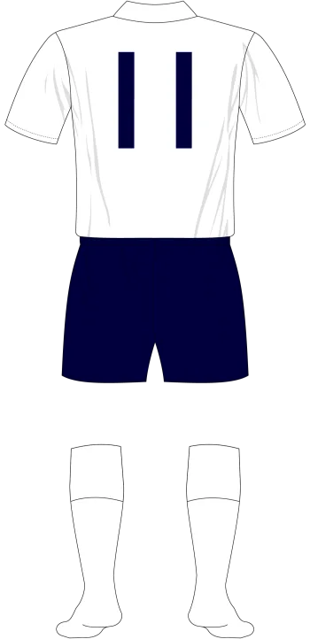 1954/55 Home [Variation 1 - Back]