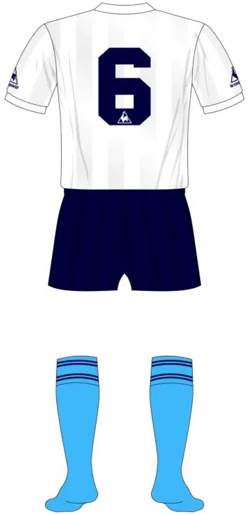 1983-85 [Blue Socks - Back]