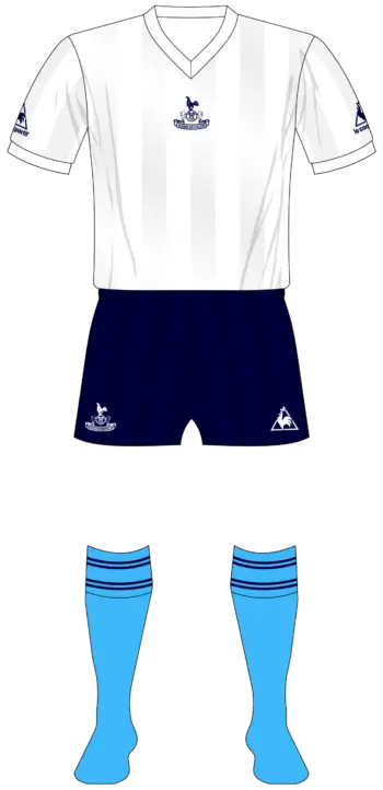 1983-85 Home [Blue Socks / No Sponsor]