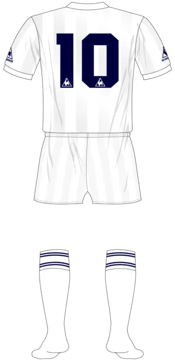 1983-85 [White Shorts - Back]