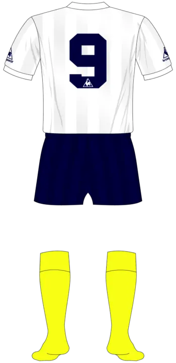 1983-85 Home [Yellow Socks - Back]