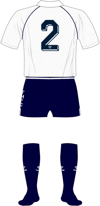 1987/88 Home [Variation 1 - Back]