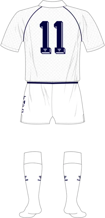 1987/88 Home [Variation 2 - Back]