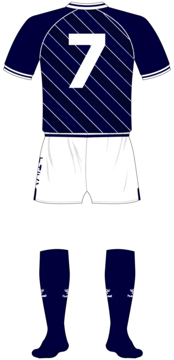 1987/88 Third [Variation - Back]