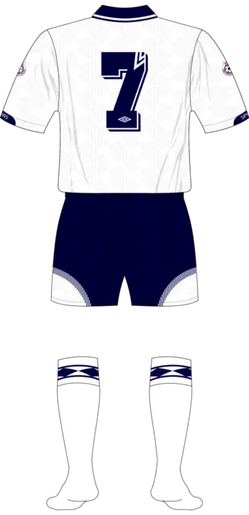 1991/92 Home [Variation 1 - Back]