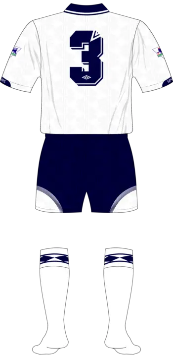1992/93 Home [Variation 1 - Back]