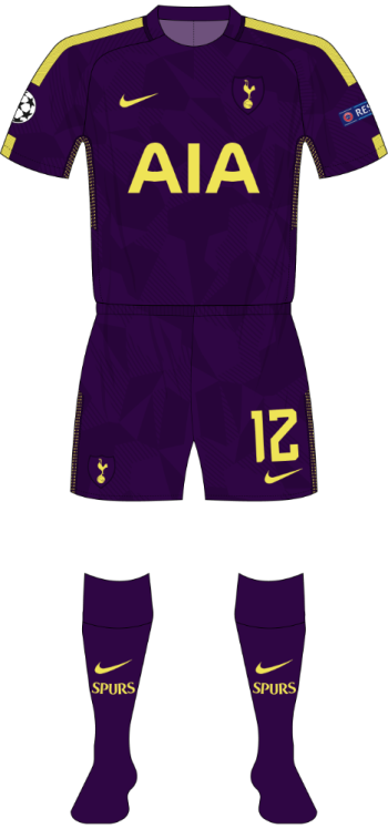 Tottenham Hotspur 2017/18 Third Kit