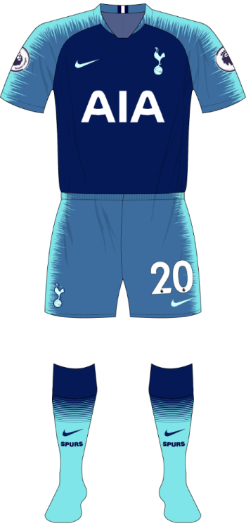 Tottenham Hotspur 2018/19 Away Kit