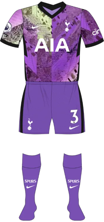 Maillot encadré Heung-min Son signé Tottenham 2021/22