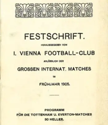 Spurs v Select (04 May 1905) Programme