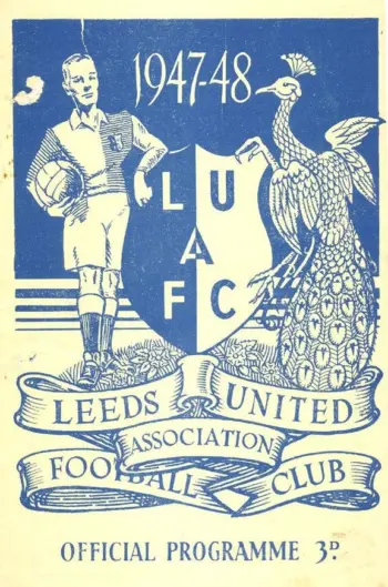 Spurs v Leeds United (03 Apr 1948) Programme