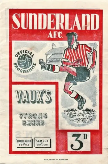 Spurs v Sunderland AFC (03 Feb 1951) Programme