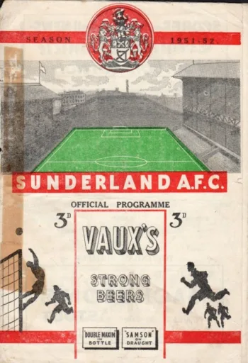 Spurs v Sunderland AFC (27 Oct 1951) Programme