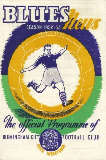 Spurs v Birmingham City (28 Feb 1953) Programme