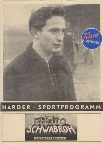 Spurs v Hamburger SV (08 May 1954) Programme