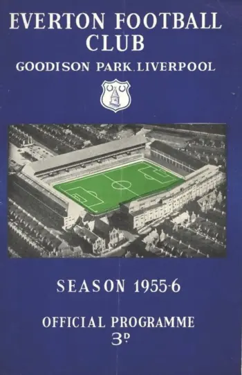 Spurs v Everton FC (17 Sep 1955) Programme