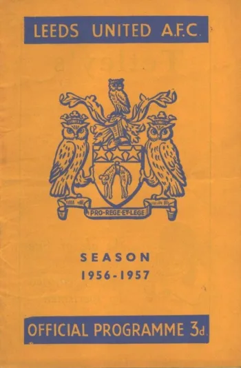Spurs v Leeds United (02 Mar 1957) Programme