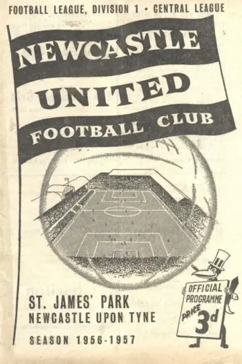 Spurs v Newcastle United (23 Mar 1957) Programme