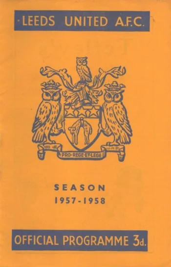 Spurs v Leeds United (08 Mar 1958) Programme