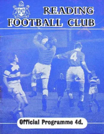 Spurs v Reading FC (21 Oct 1959) Programme