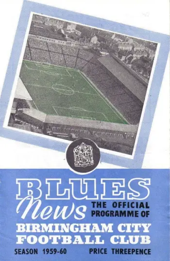 Spurs v Birmingham City (02 Jan 1960) Programme