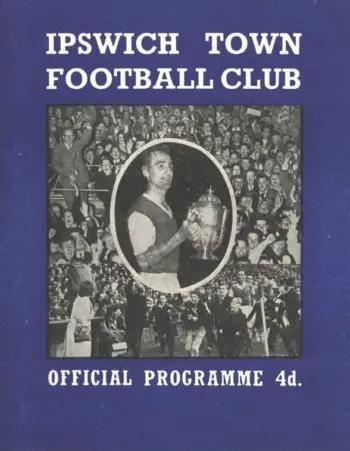 Spurs v Ipswich Town (21 Oct 1961) Programme