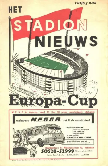 Spurs v Feyenoord (01 Nov 1961) Programme