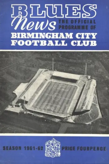Spurs v Birmingham City (06 Jan 1962) Programme