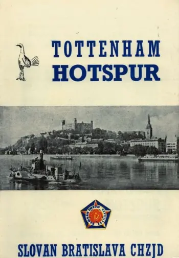 Spurs v Slovan Bratislava (05 Mar 1963) Programme