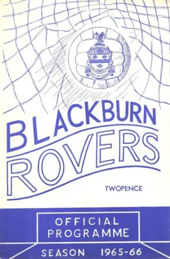 Spurs v Blackburn Rovers (09 May 1966) Programme
