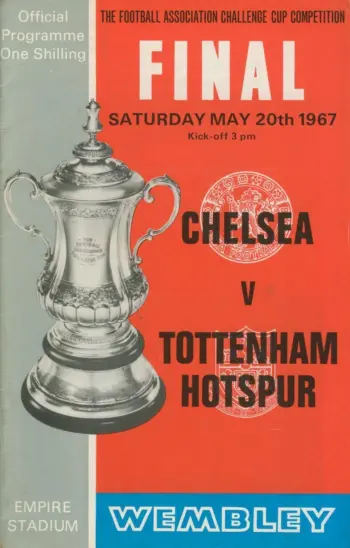 Spurs v Chelsea FC (20 May 1967) Programme