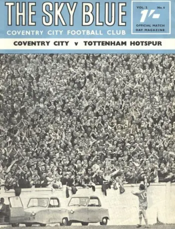 Spurs v Coventry City (17 Sep 1968) Programme