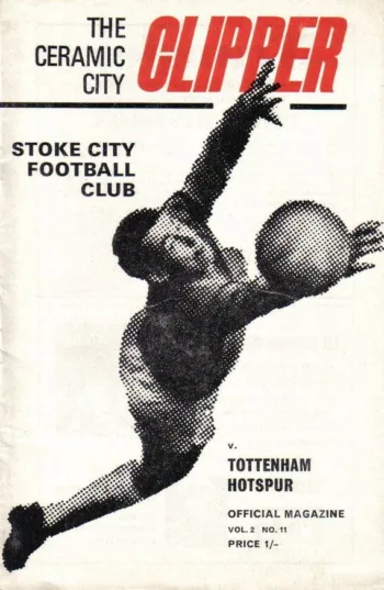 Spurs v Stoke City (25 Oct 1969) Programme