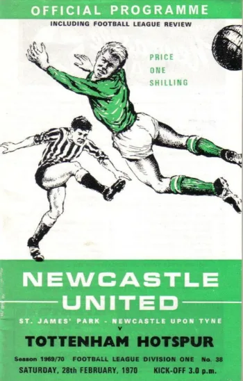 Spurs v Newcastle United (28 Feb 1970) Programme