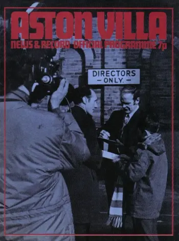 Spurs v Aston Villa (02 Aug 1972) Programme