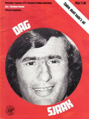 Spurs v AFC Ajax (08 Aug 1973) Programme