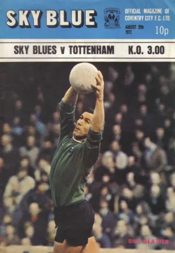 Spurs v Coventry City (25 Aug 1973) Programme