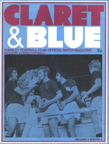Spurs v Burnley FC (11 Sep 1973) Programme