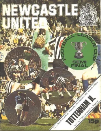 Spurs v Newcastle United (21 Jan 1976) Programme