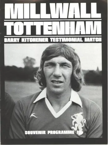 Spurs v Millwall FC (27 Oct 1975) Programme