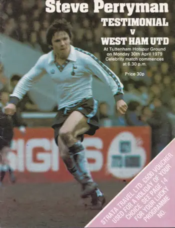 Spurs v West Ham United (30 Apr 1979) Programme