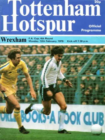 Spurs v Wrexham AFC (12 Feb 1979) Programme