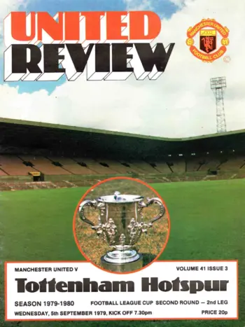 Spurs v Manchester United (05 Sep 1979) Programme