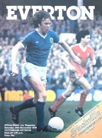 Spurs v Everton FC (24 Nov 1979) Programme