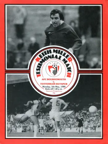 Spurs v AFC Bournemouth (05 May 1980) Programme