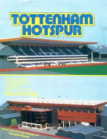 Spurs v Bristol City (03 May 1980) Programme