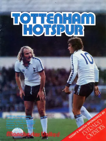 Spurs v Manchester United (01 Dec 1979) Programme