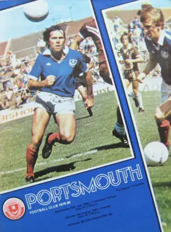 Spurs v Portsmouth FC (30 Jul 1980) Programme