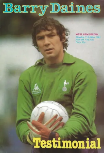 Spurs v West Ham United (11 May 1981) Programme